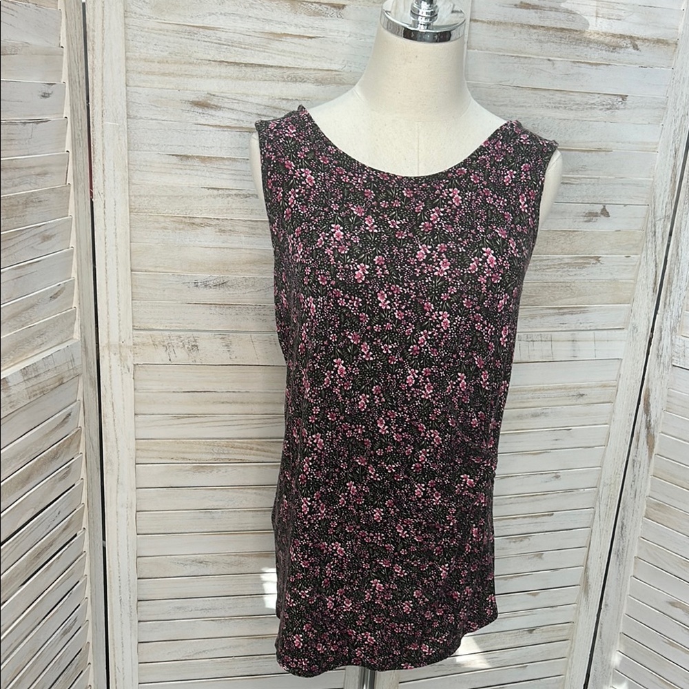 Maurices Strappy Back Floral Tank